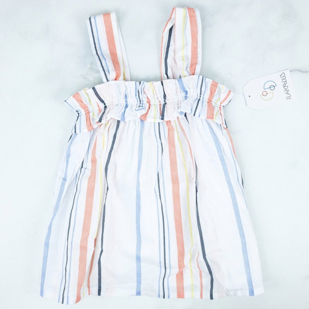 Flopdoodles Aisa Smocked Ruffle Dress